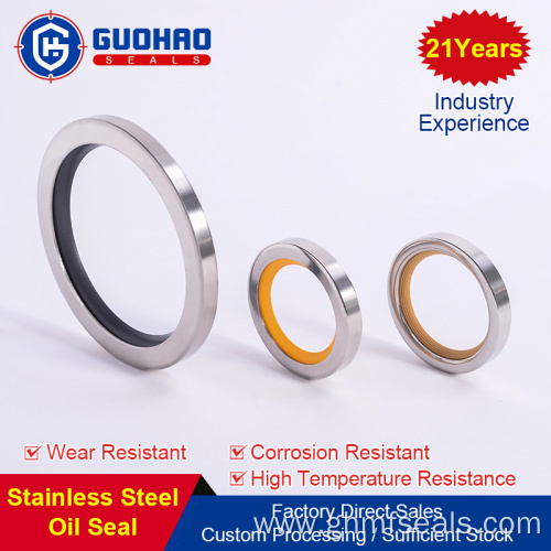 Oil-Resistant Gearbox Stainless Steel Oil Seal